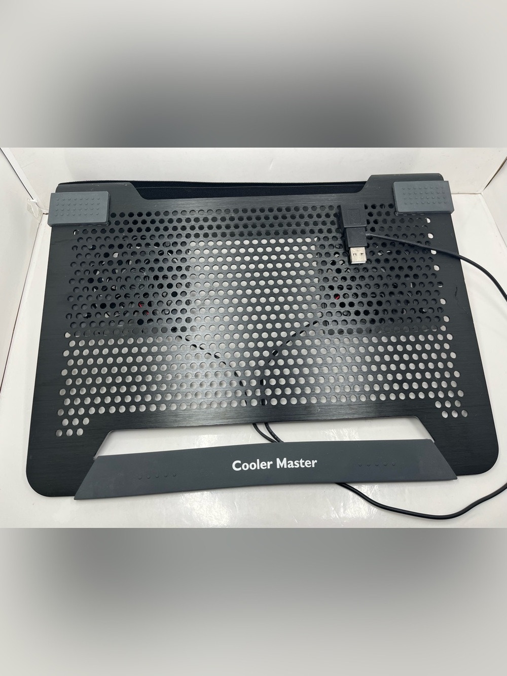 Black Laptop Cooling Stand with USB Power